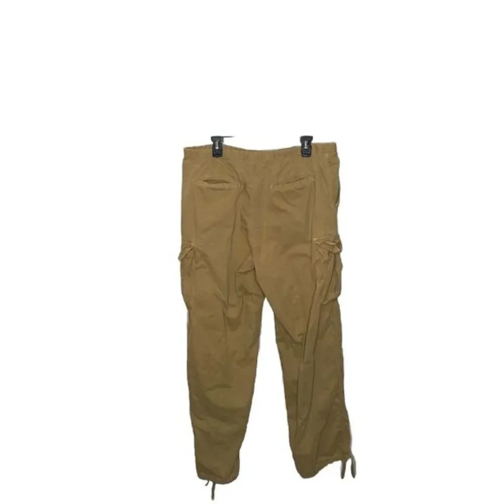 Vintage Abercrombie Fitch Cargo Pants Khaki Military Utility Parachute Large Men